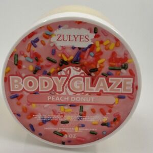 Body Glaze Peach Donut 8 Oz Peach